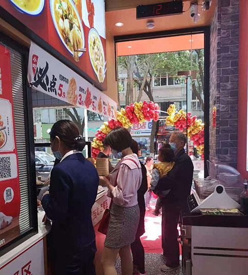 熱烈祝賀江蘇蘇州如意餛飩跨南路店開業(yè)！